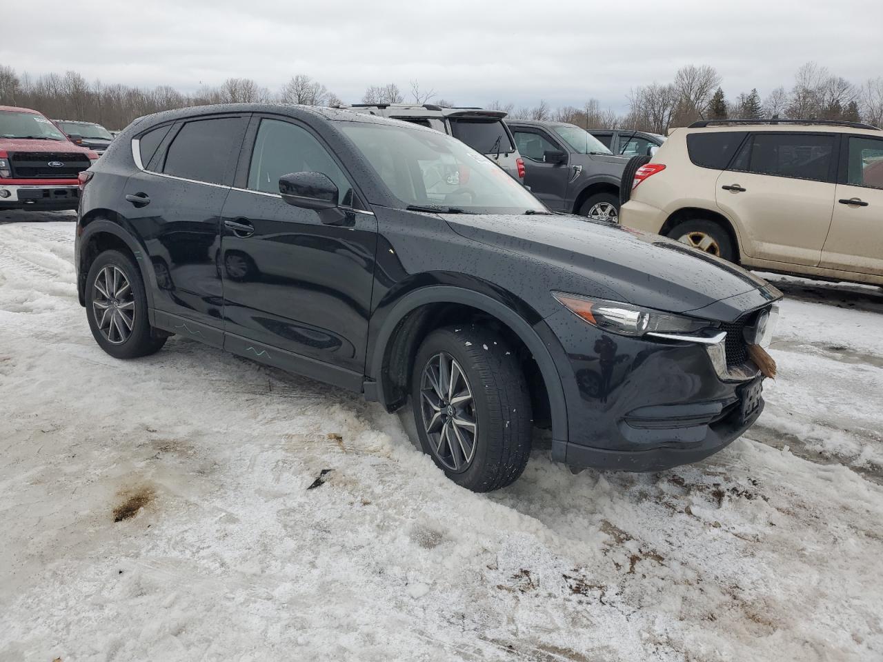 2018 Mazda CX-5 VIN JM3KFBCM2J0440540 Copart auction photo, front end damage thumbnail 4