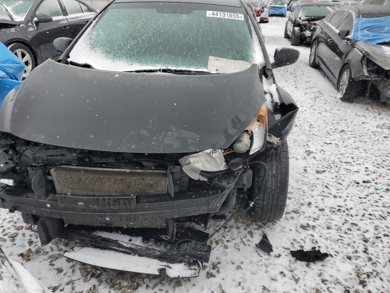 2017 Hyundai Elantra VIN KMHD35LH9HU377028 Copart auction photo, front end damage thumbnail 5