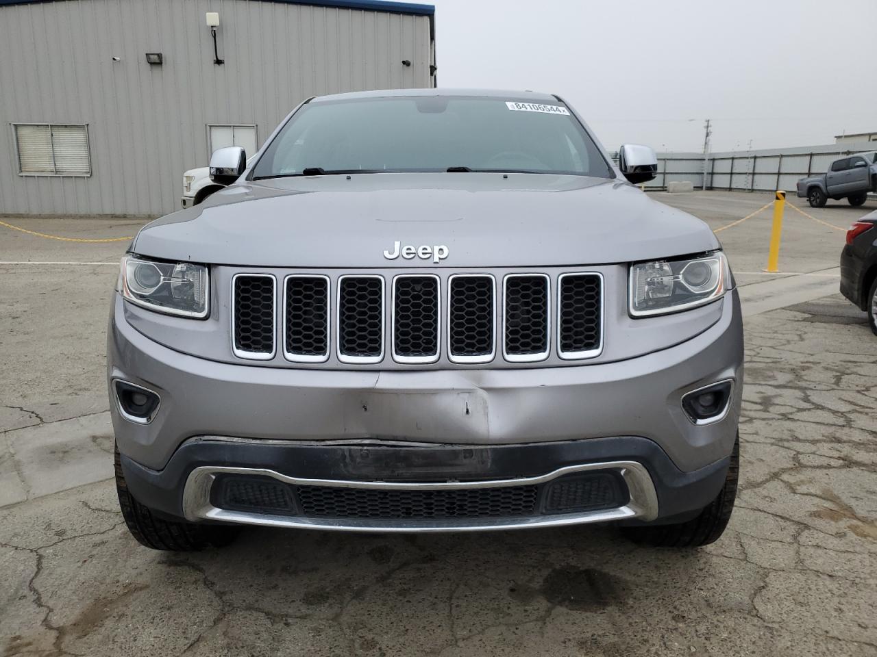 2015 Jeep Grand Cherokee VIN 1C4RJFBT7FC215669 Copart auction photo, rear end / front end damage thumbnail 5