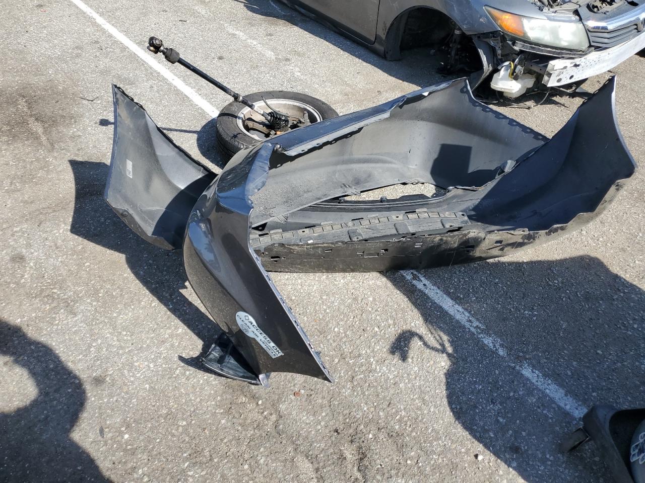 2012 Honda Civic VIN 19XFB5F51CE001643 Copart auction photo, all over / undercarriage damage thumbnail 12
