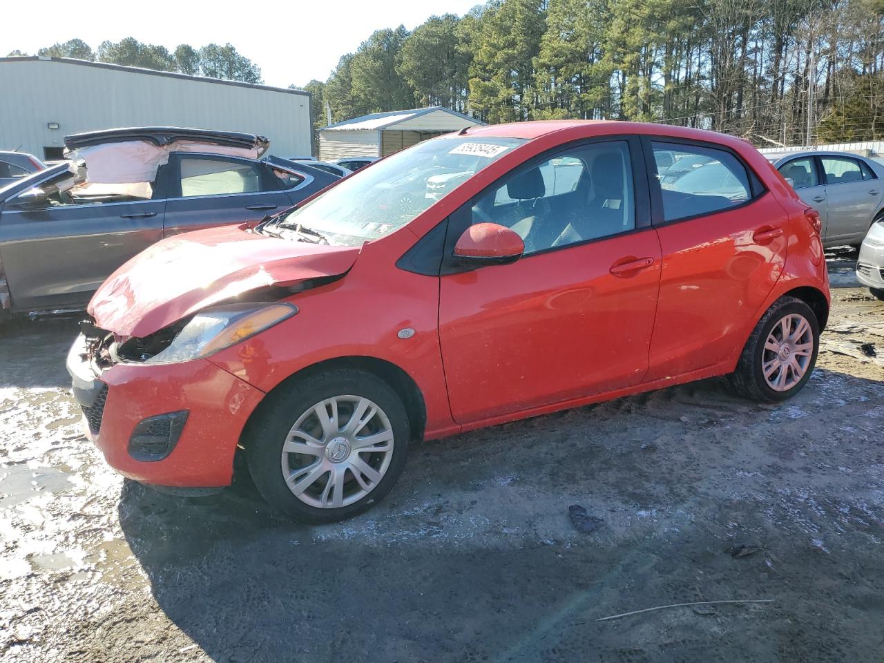 2014 Mazda 2 VIN JM1DE1KZ7E0179097