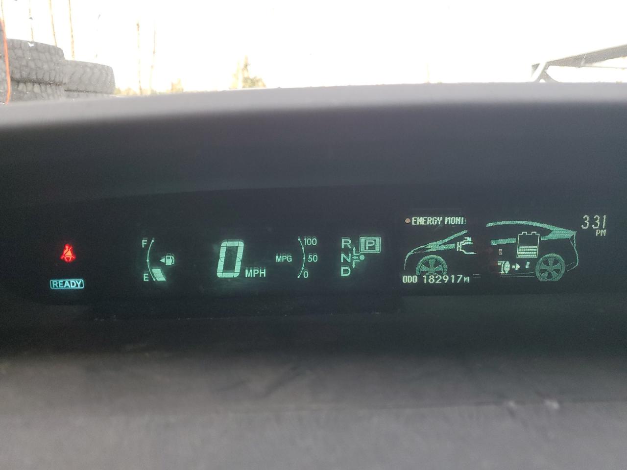 2011 Toyota Prius VIN JTDKN3DU0B1410173 Copart auction photo, side / front end damage thumbnail 9
