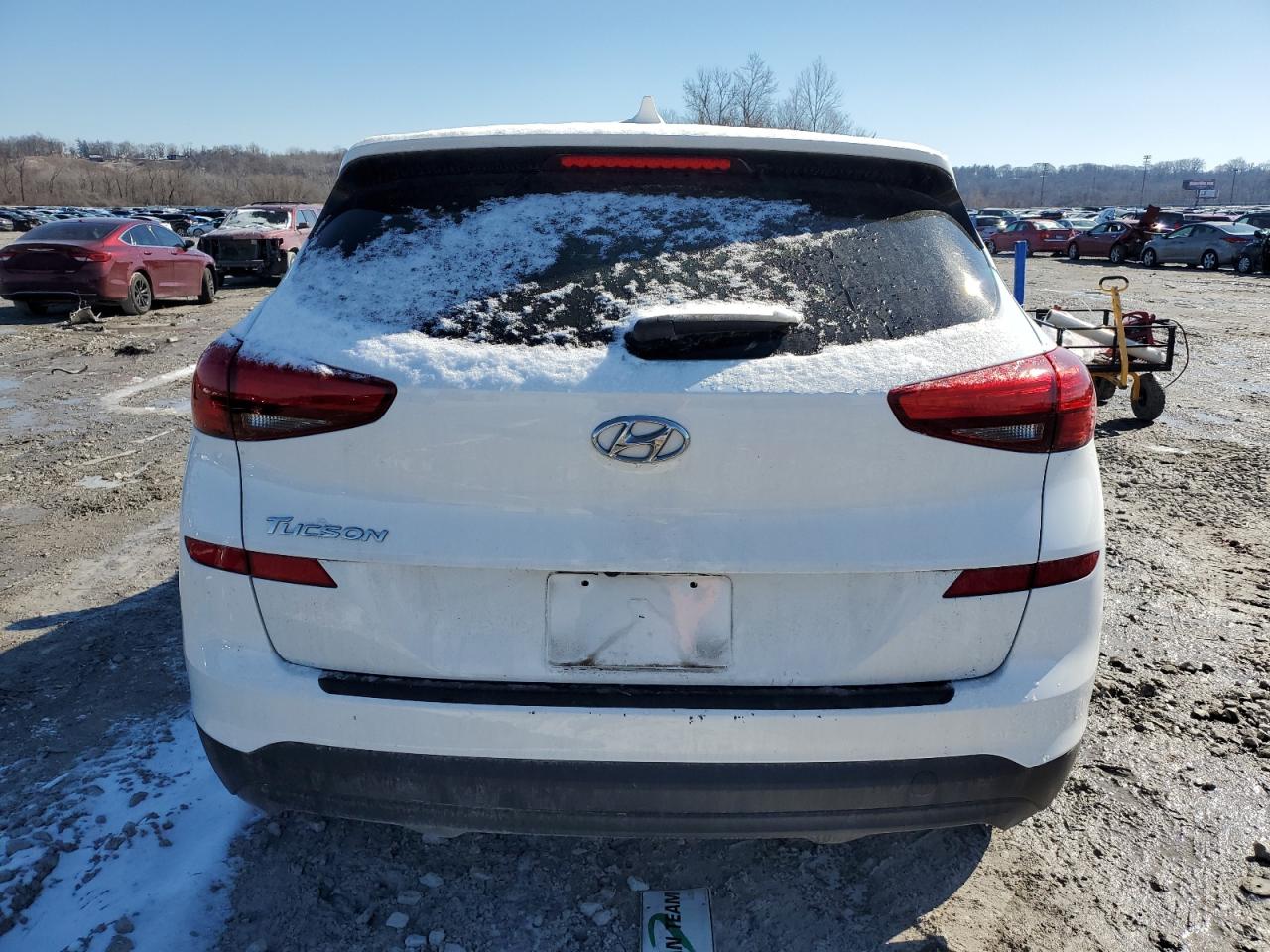 2020 Hyundai Tucson VIN KM8J23A46LU164900 Copart auction photo, front end / minor dent/scratches damage thumbnail 6