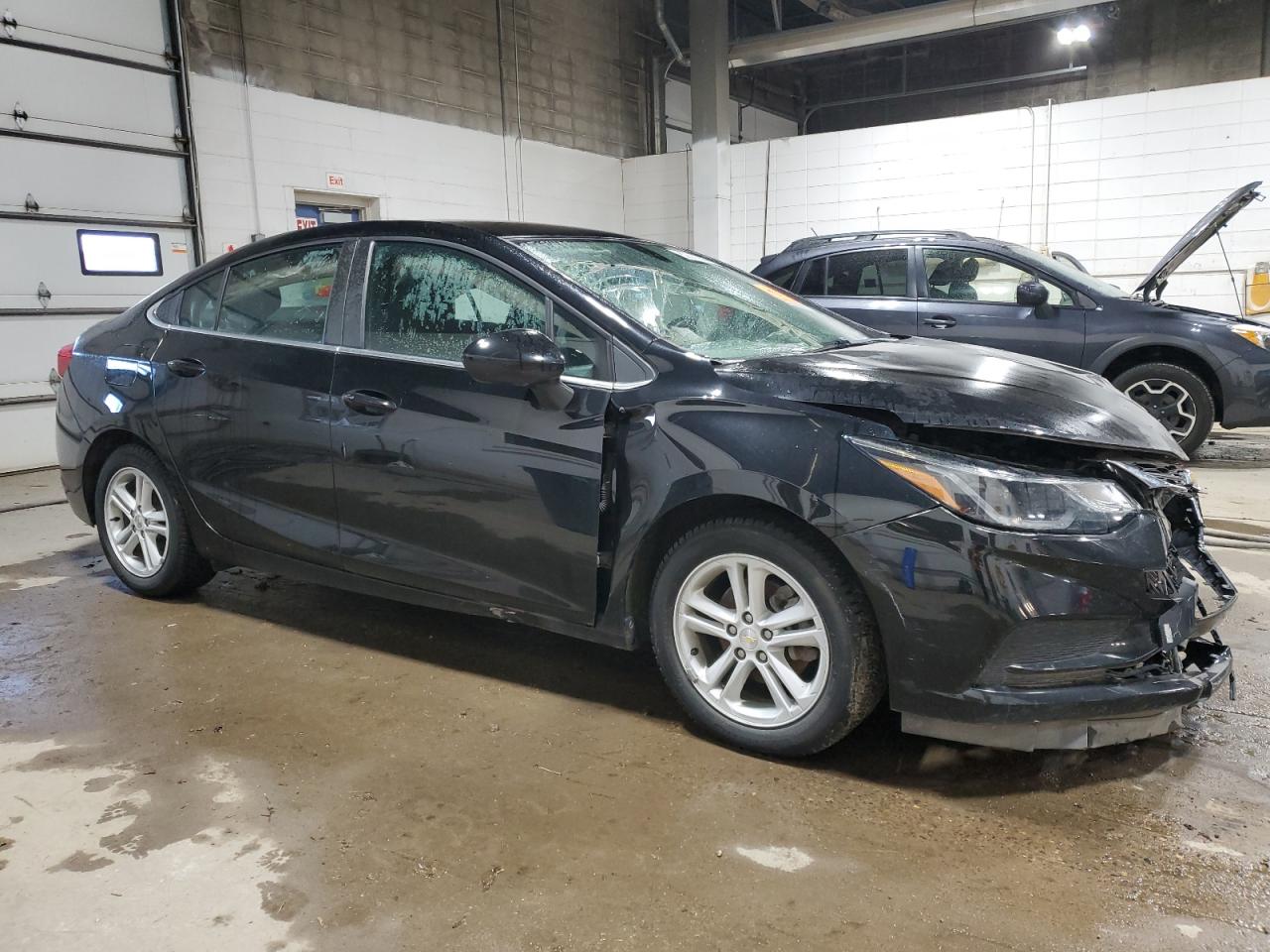 2017 Chevrolet Cruze VIN 1G1BE5SM7H7216950 Copart auction photo, all over damage thumbnail 4