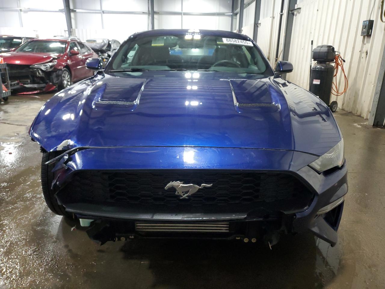 2019 Ford Mustang VIN 1FA6P8TH9K5174375 Copart auction photo, front end damage thumbnail 5