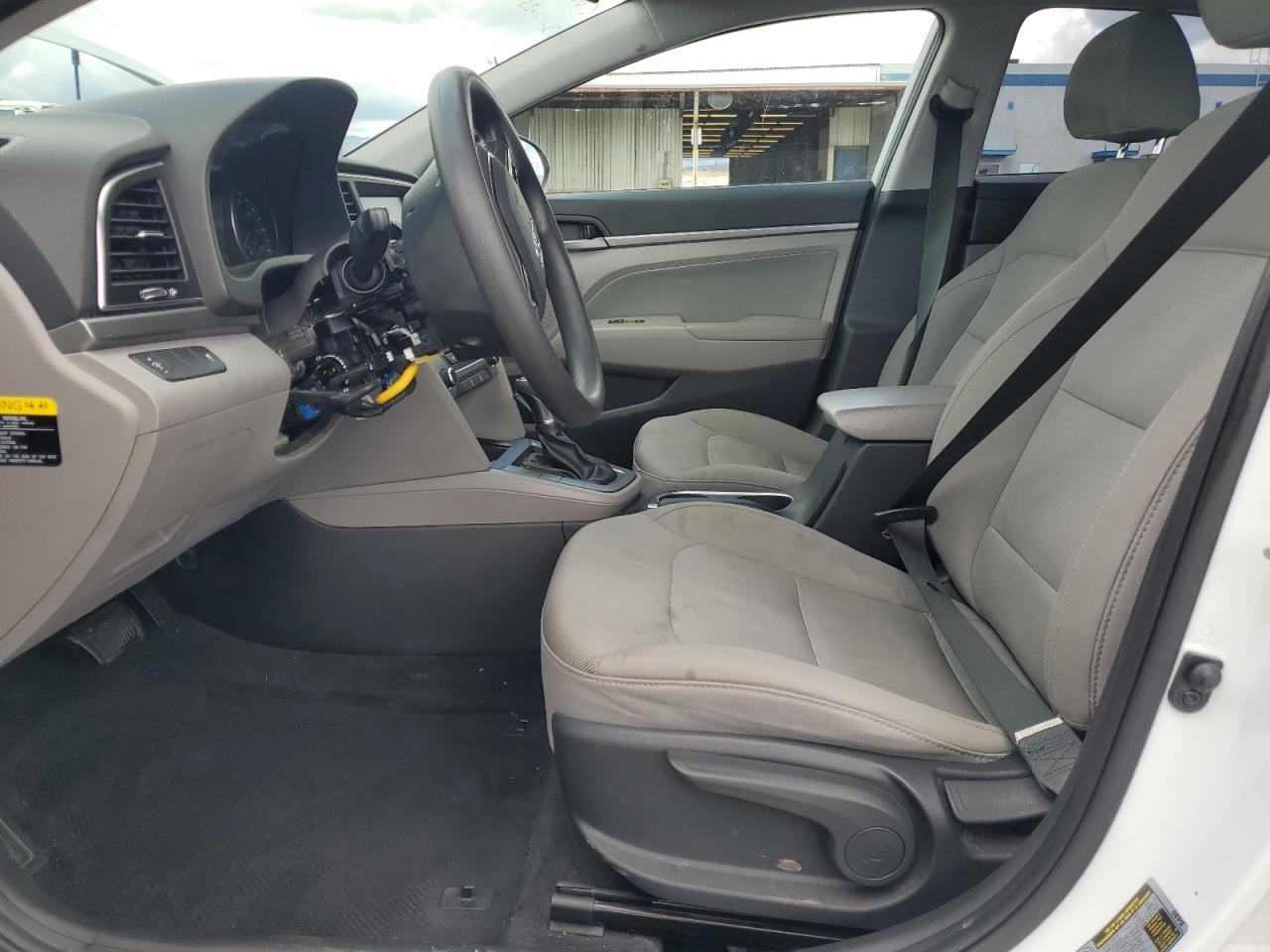 2017 Hyundai Elantra VIN 5NPD84LF9HH205011 Copart auction photo, vandalism damage thumbnail 7