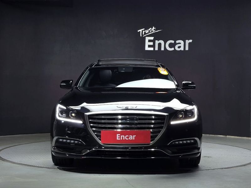 2019 Genesis G80 VIN KMHGL41DBKU331682 Encar auction photo thumbnail 3