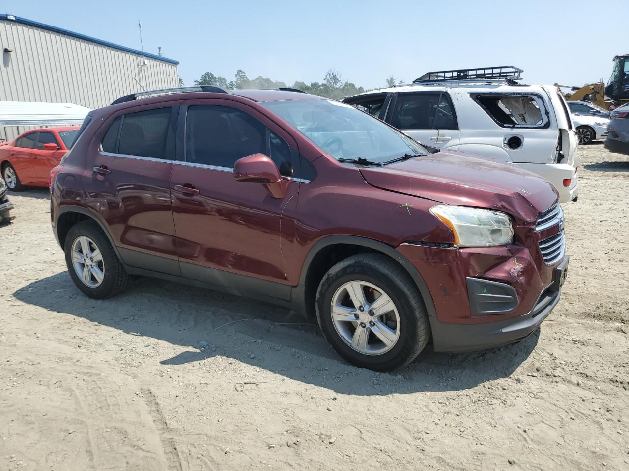 2016 Chevrolet Trax VIN 3GNCJPSB6GL203061 Copart auction photo, front end / minor dent/scratches damage thumbnail 4