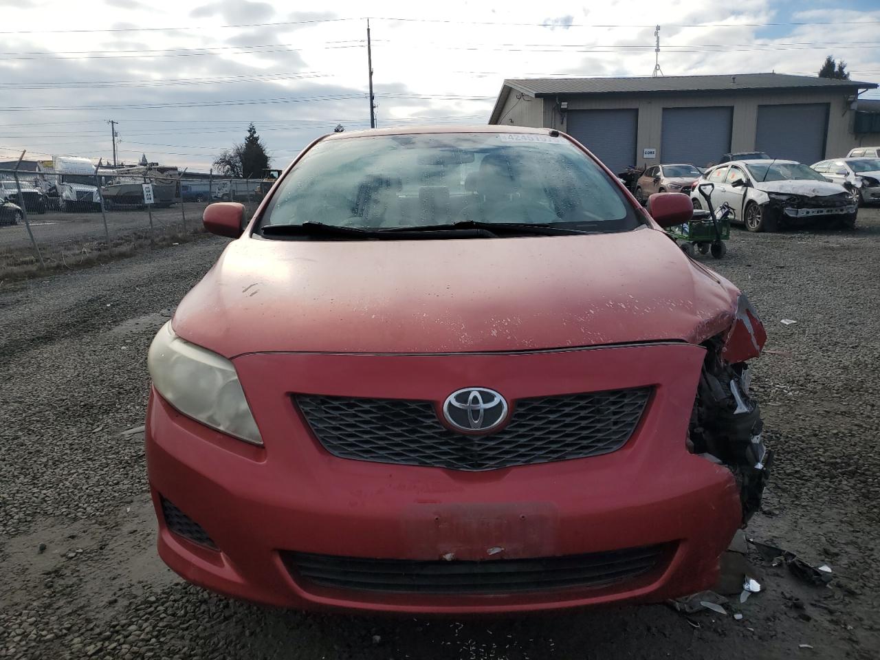 2009 Toyota Corolla VIN 1NXBU40E99Z075149 Copart auction photo, front end / rear end damage thumbnail 5