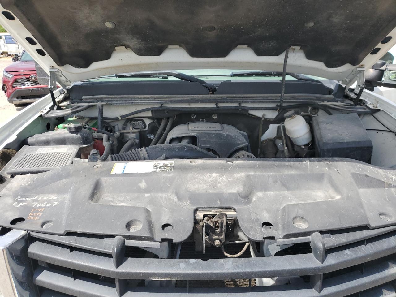 2010 GMC Sierra VIN 1GT5K0BG3AZ168528 Copart auction photo, side damage thumbnail 11