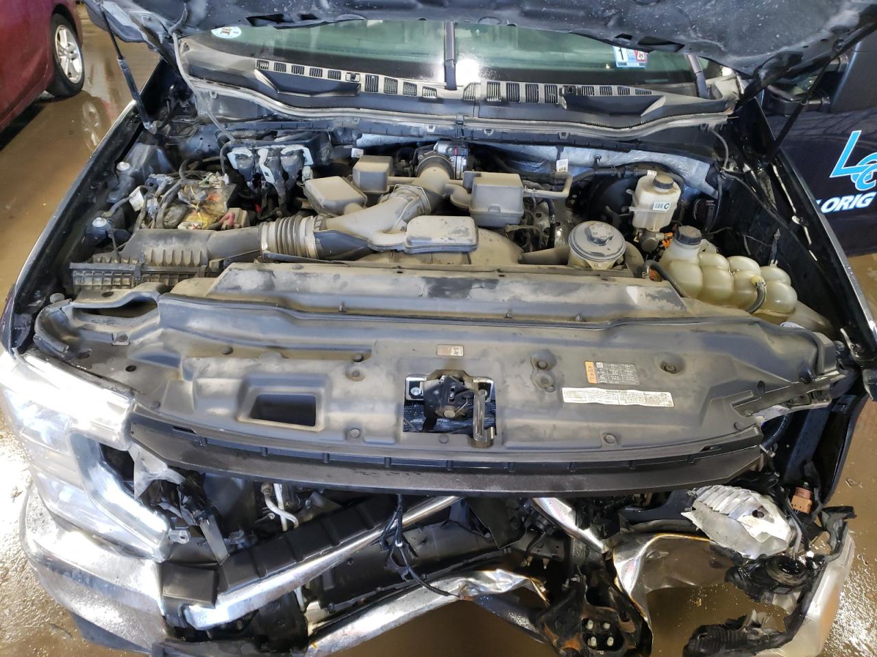 2020 Ford F250 VIN 1FTBF2A67LED87322 Copart auction photo, front end / side damage thumbnail 11