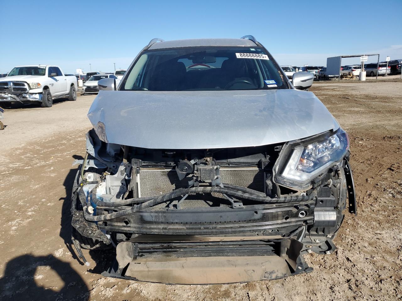 2020 Nissan Rogue VIN JN8AT2MT9LW010401 Copart auction photo, front end damage thumbnail 5