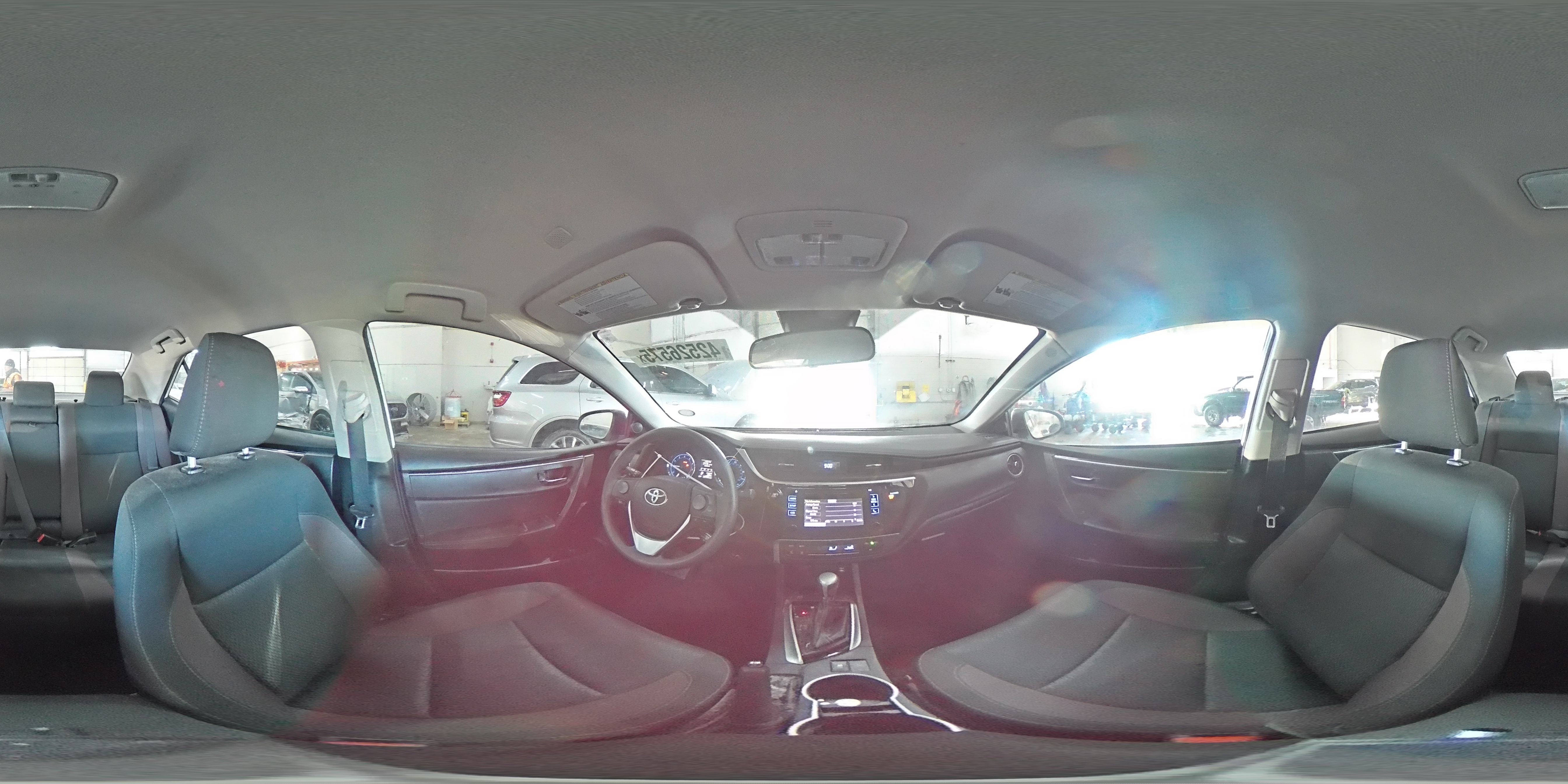 2019 Toyota Corolla VIN 2T1BURHE5KC212631 Copart auction photo, rear end damage thumbnail 14