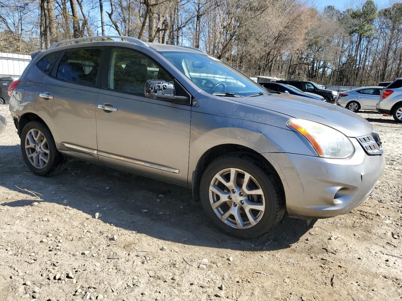 2012 Nissan Rogue VIN JN8AS5MTXCW268799 Copart auction photo, front end / rear end damage thumbnail 4