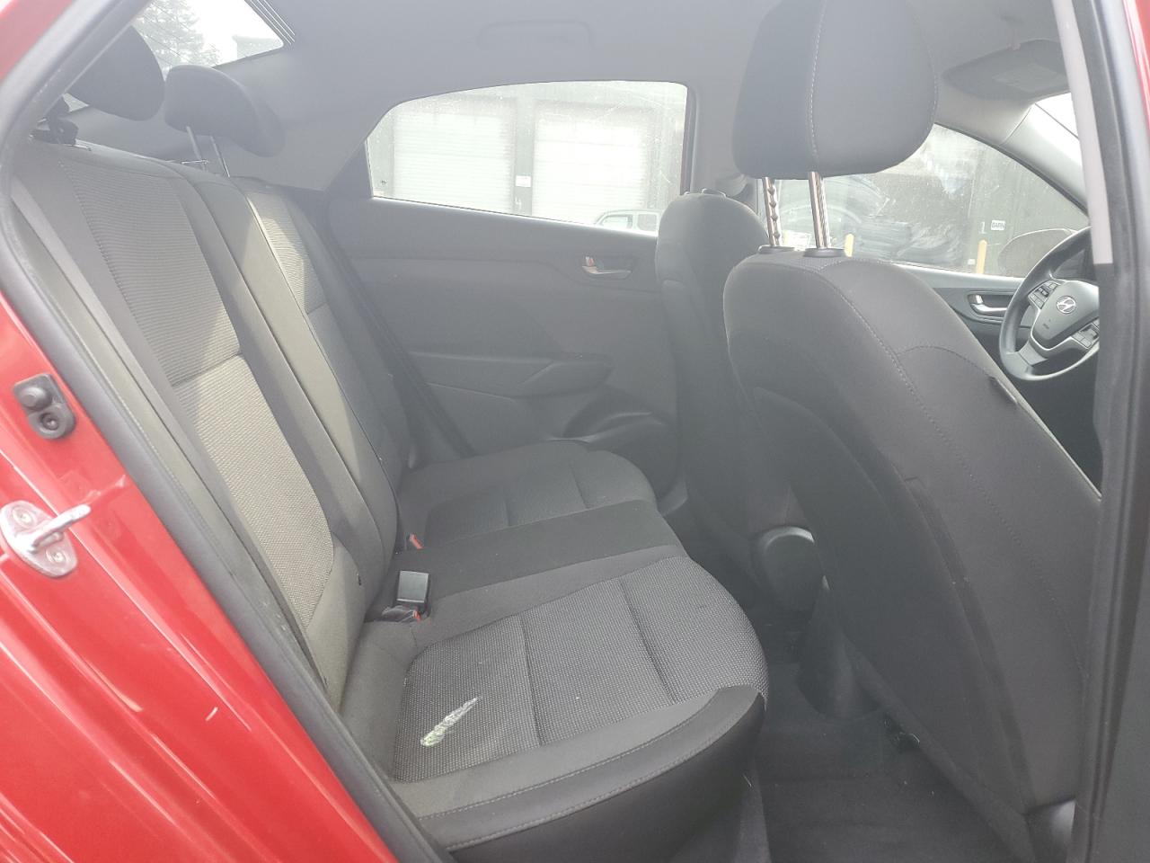 2019 Hyundai Accent VIN 3KPC24A34KE076306 Copart auction photo, vandalism damage thumbnail 10