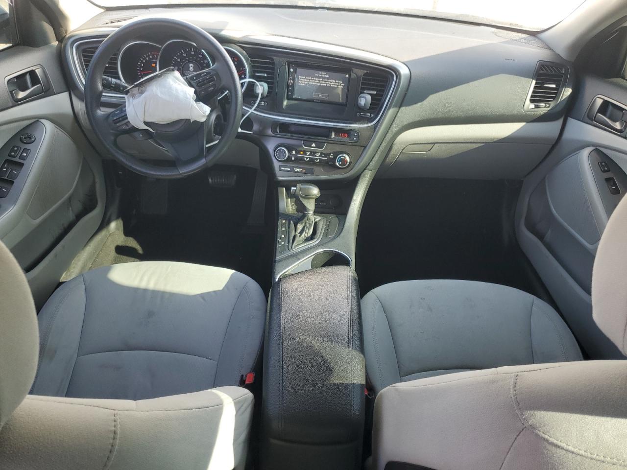 2015 KIA Optima VIN KNAGM4A77F5540430 Copart auction photo, front end / undercarriage damage thumbnail 8