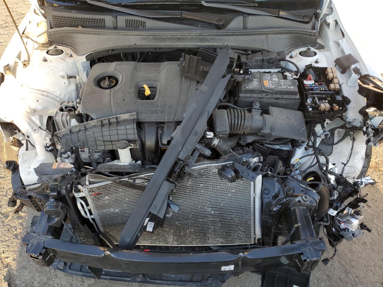 2023 KIA Forte VIN 3KPF54AD5PE679799 Copart auction photo, front end / side damage thumbnail 12