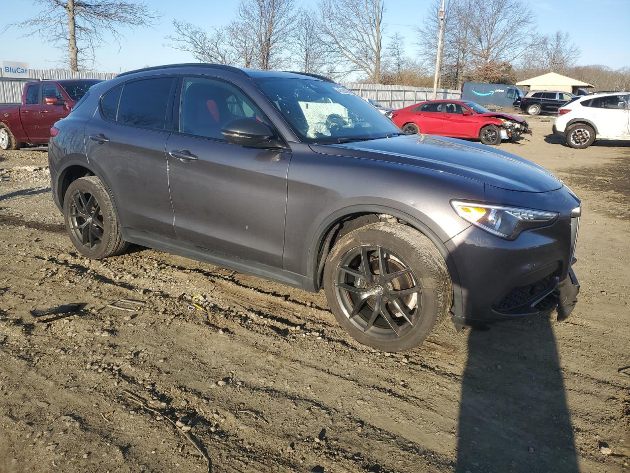 2019 Alfa Romeo Stelvio VIN ZASPAKBN0K7C69407 Copart auction photo, mechanical damage thumbnail 4