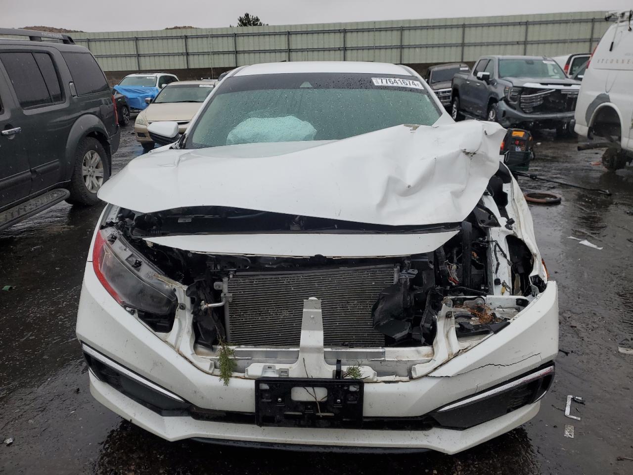 2020 Honda Civic VIN 2HGFC2F68LH531831 Copart auction photo, front end damage thumbnail 5