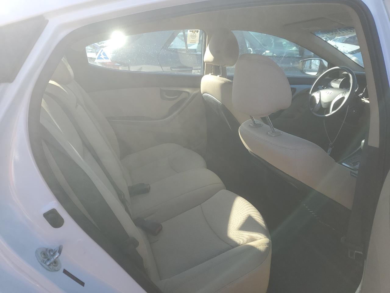 2013 Hyundai Elantra VIN 5NPDH4AE9DH163430 Copart auction photo, rear end damage thumbnail 10