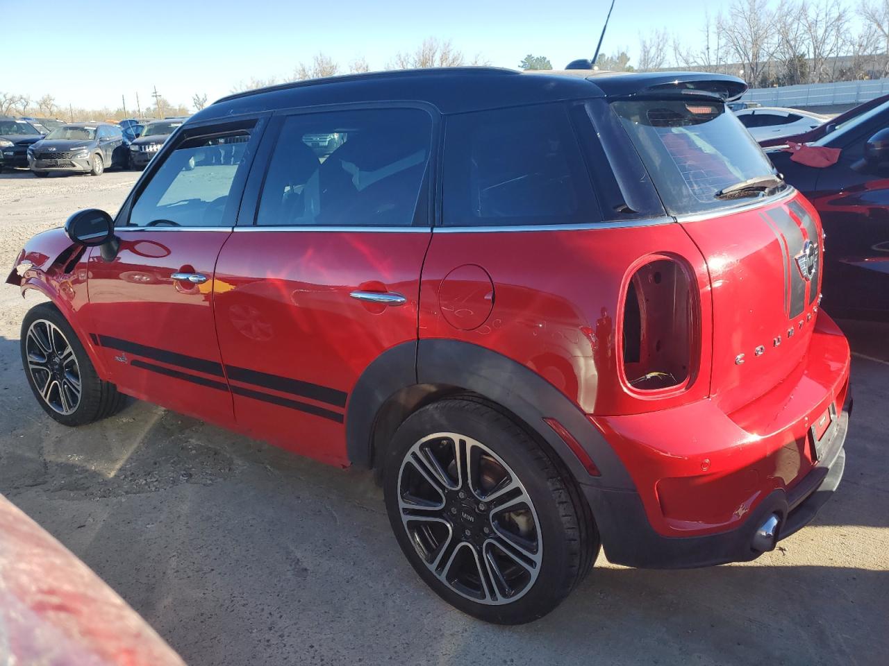 2015 MINI Cooper VIN WMWZC5C54FWP48384 Copart auction photo, front end damage thumbnail 2