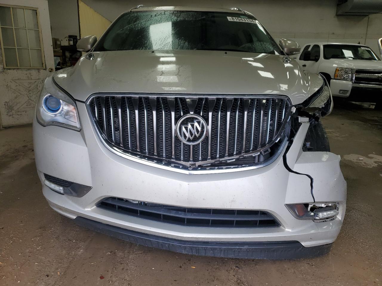 2013 Buick Enclave VIN 5GAKVCKD9DJ113829 Copart auction photo, front end / side damage thumbnail 5