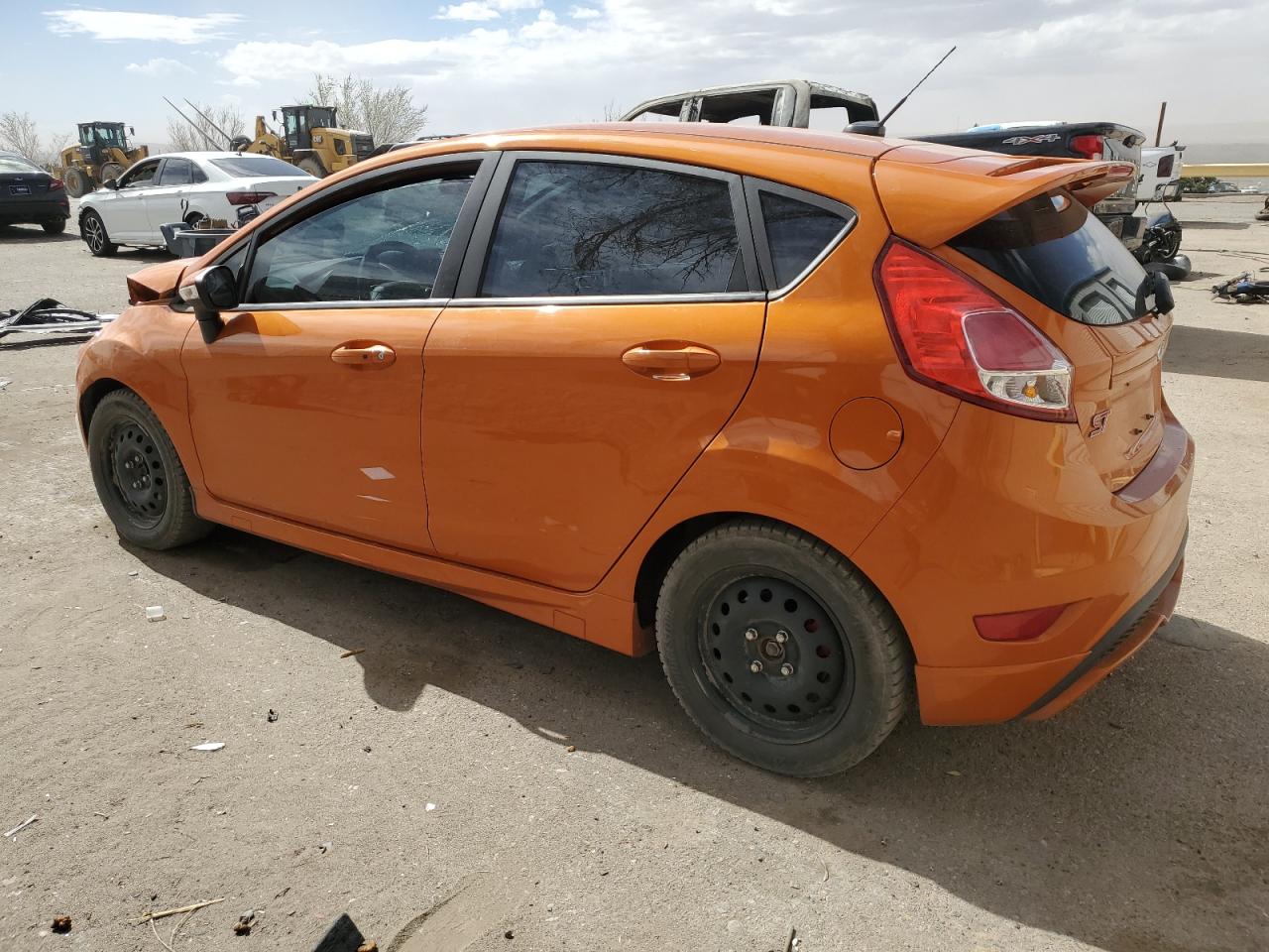 2019 Ford Fiesta VIN 3FADP4GX9KM119596 Copart auction photo, front end damage thumbnail 2