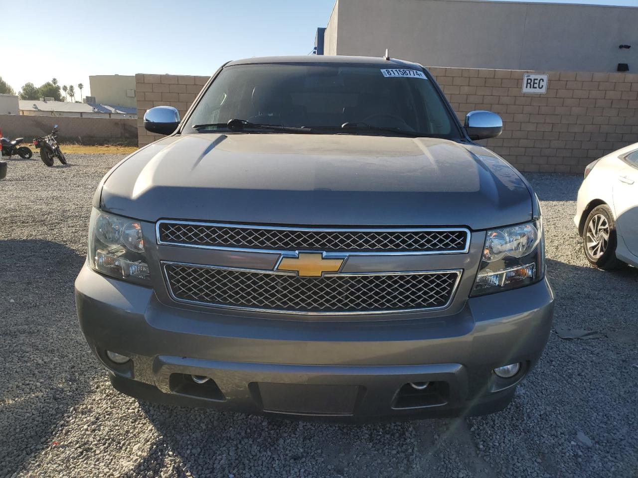 2012 Chevrolet Tahoe VIN 1GNSCBE04CR216042 Copart auction photo, rear end damage thumbnail 5