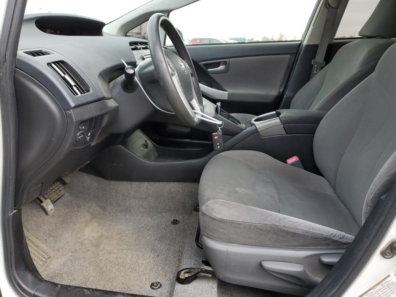 2012 Toyota Prius VIN JTDKN3DUXC5415956 Copart auction photo, side / rear end damage thumbnail 7