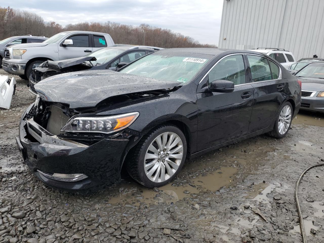 2015 Acura RLX VIN JH4KC1F50FC000420 - Copart auction photo