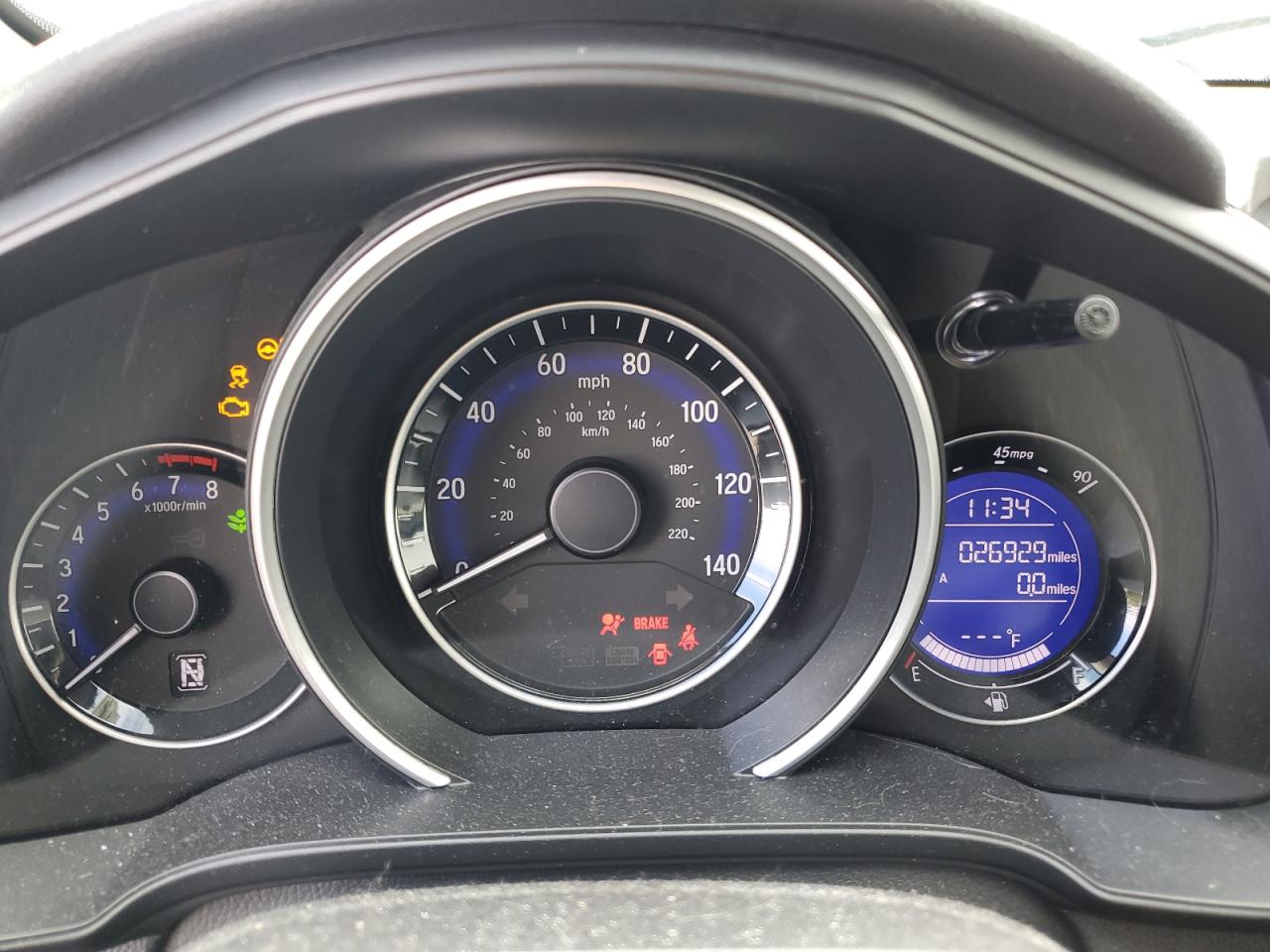 2020 Honda Fit VIN 3HGGK5H4XLM713939 Copart auction photo, front end damage thumbnail 9