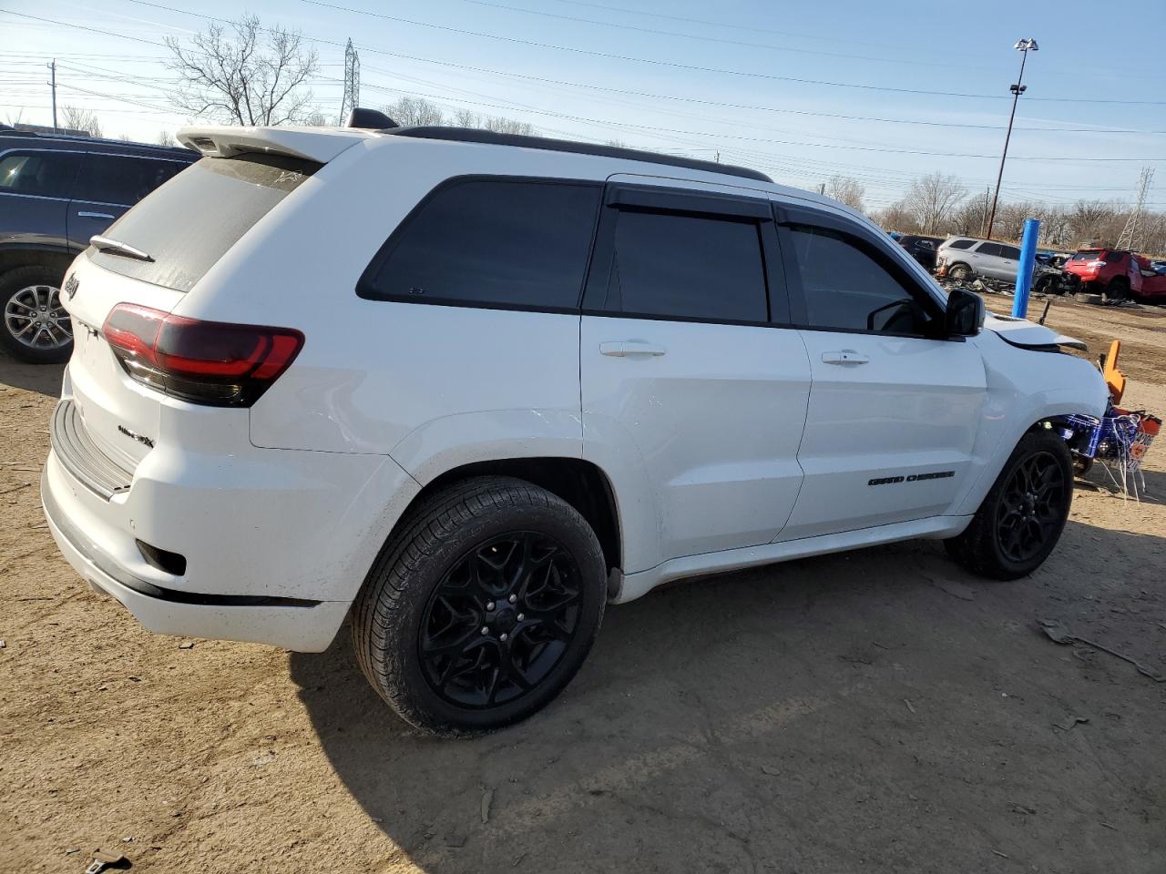 2021 Jeep Grand Cherokee VIN 1C4RJFBG5MC773357 Copart auction photo, front end damage thumbnail 3