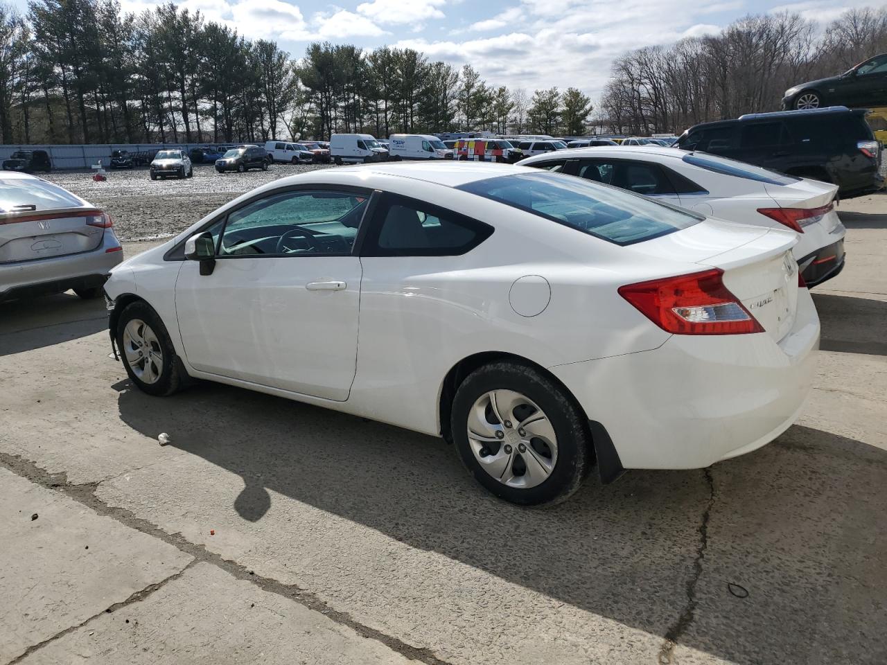 2013 Honda Civic VIN 2HGFG3B54DH514694 Copart auction photo, front end damage thumbnail 2