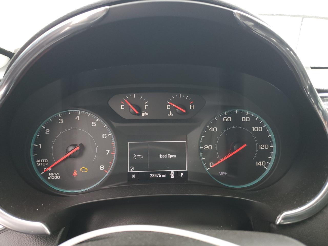 2019 Chevrolet Malibu VIN 1G1ZD5STXKF125807 Copart auction photo, vandalism damage thumbnail 9