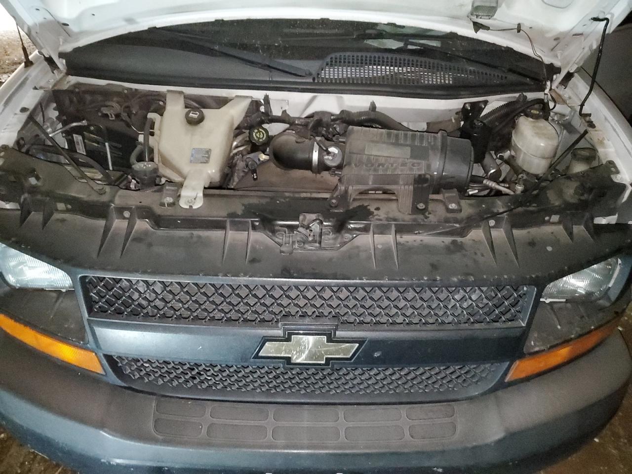 2011 Chevrolet Express VIN 1GCSGAFX5B1112952 Copart auction photo, side / undercarriage damage thumbnail 12