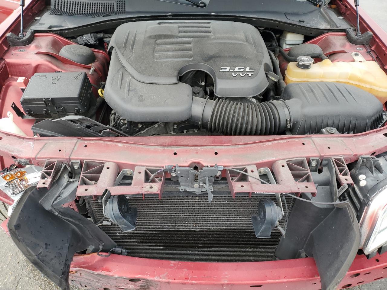2013 Chrysler 300 VIN 2C3CCAEG9DH559956 Copart auction photo, front end / side damage thumbnail 11