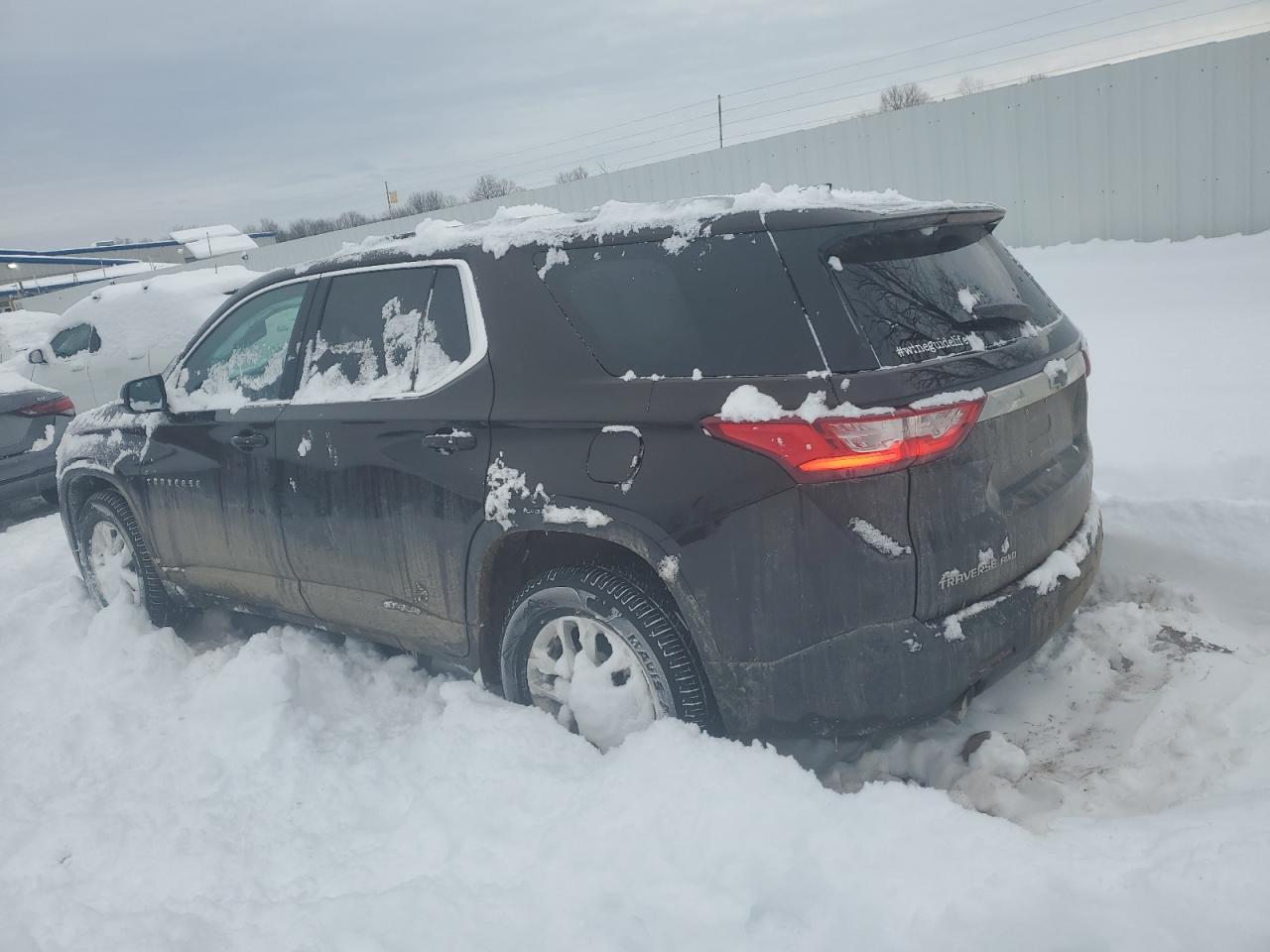 2018 Chevrolet Traverse VIN 1GNEVGKW3JJ140869 Copart auction photo, front end damage thumbnail 2