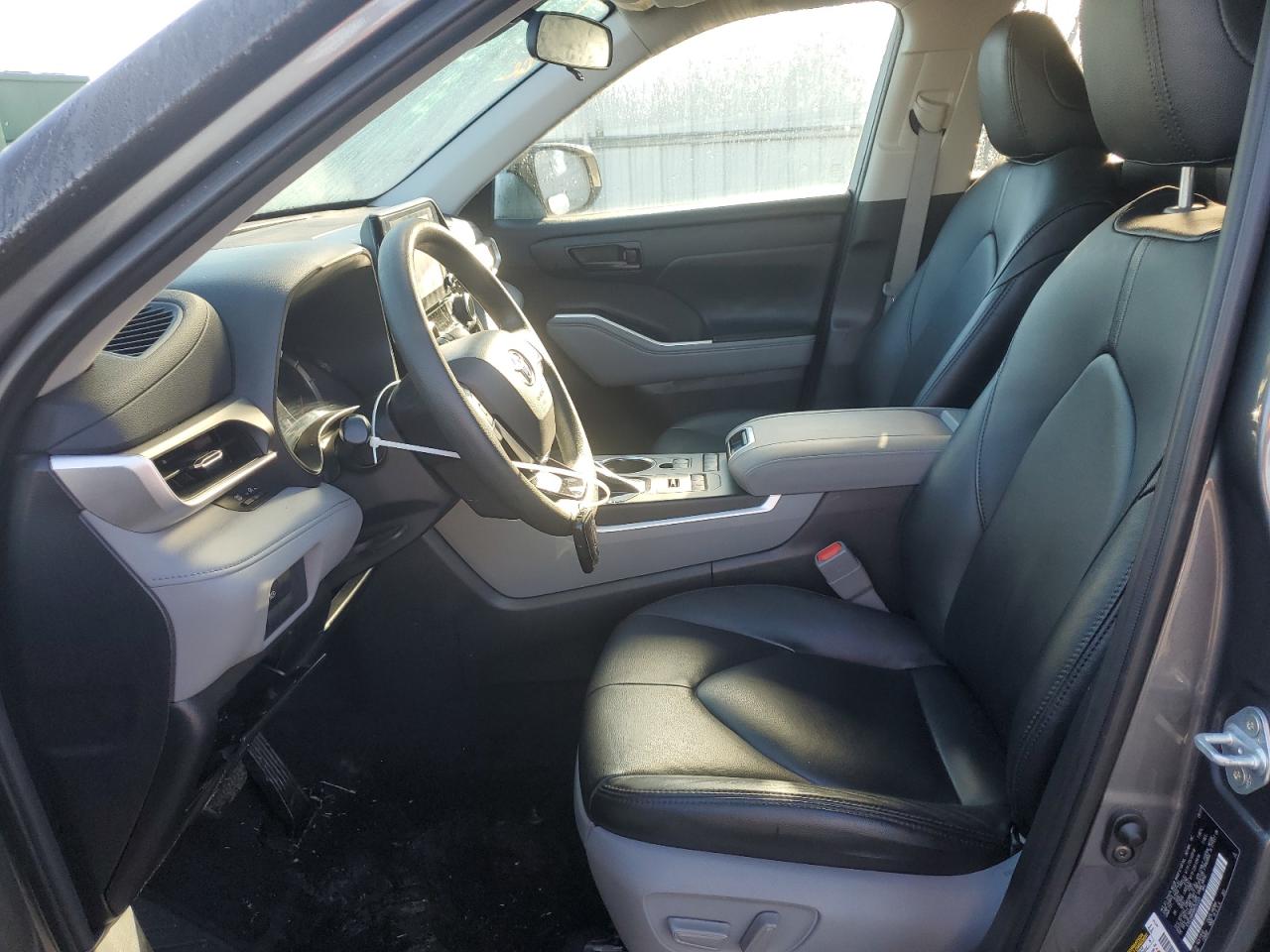 2021 Toyota Highlander VIN 5TDCZRBH5MS555345 Copart auction photo, rear end / minor dent/scratches damage thumbnail 7