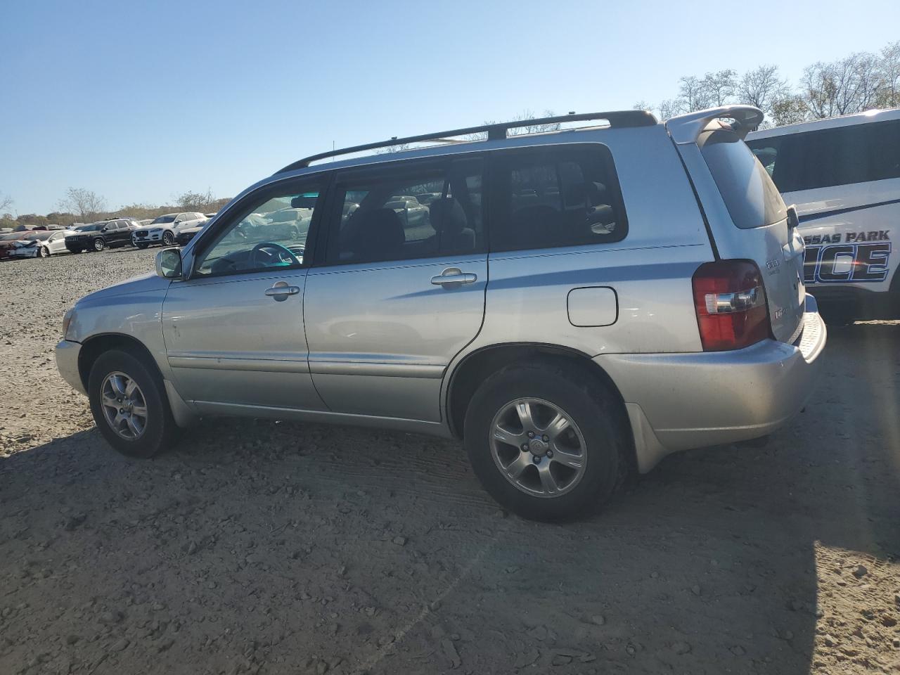 2007 Toyota Highlander VIN JTEHP21A070220990 Copart auction photo, front end / side damage thumbnail 2