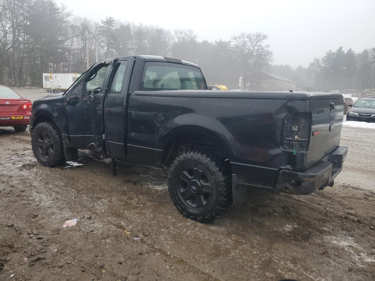 2008 Ford F-150 VIN 1FTRF14W88KE05761 Copart auction photo, side damage thumbnail 2