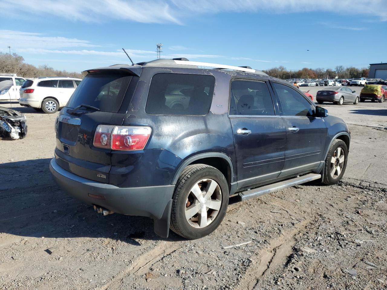 2011 GMC Acadia VIN 1GKKRRED1BJ288983 Copart auction photo, mechanical / front end damage thumbnail 3