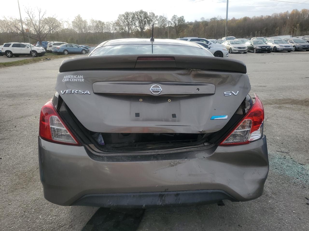 2016 Nissan Versa VIN 3N1CN7AP2GL847878 Copart auction photo, all over damage thumbnail 6
