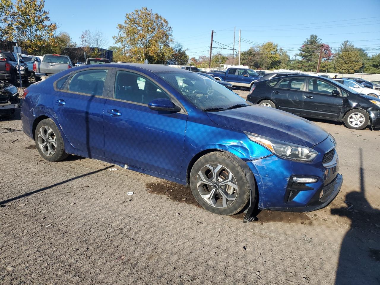 2020 KIA Forte VIN 3KPF24ADXLE162176 Copart auction photo, front end / rear end damage thumbnail 4