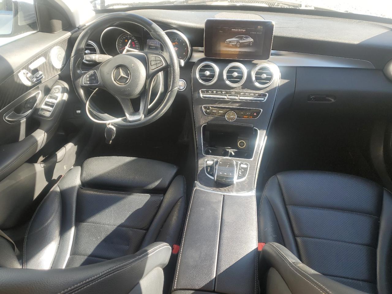 2016 Mercedes-Benz C-klasse VIN 55SWF4KB5GU171562 Copart auction photo, front end damage thumbnail 8