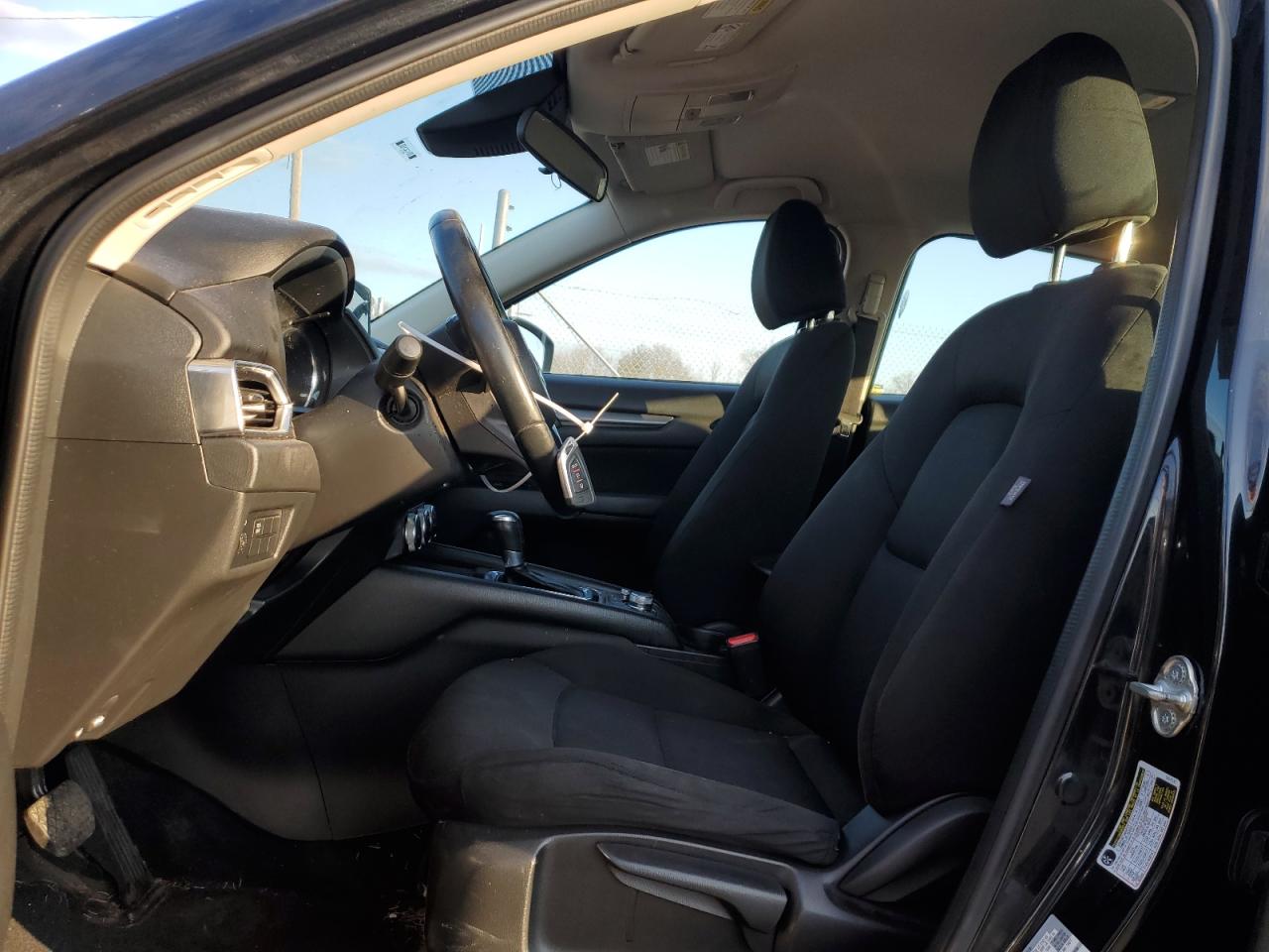 2019 Mazda CX-5 VIN JM3KFBBM5K0524242 Copart auction photo, front end / side damage thumbnail 7