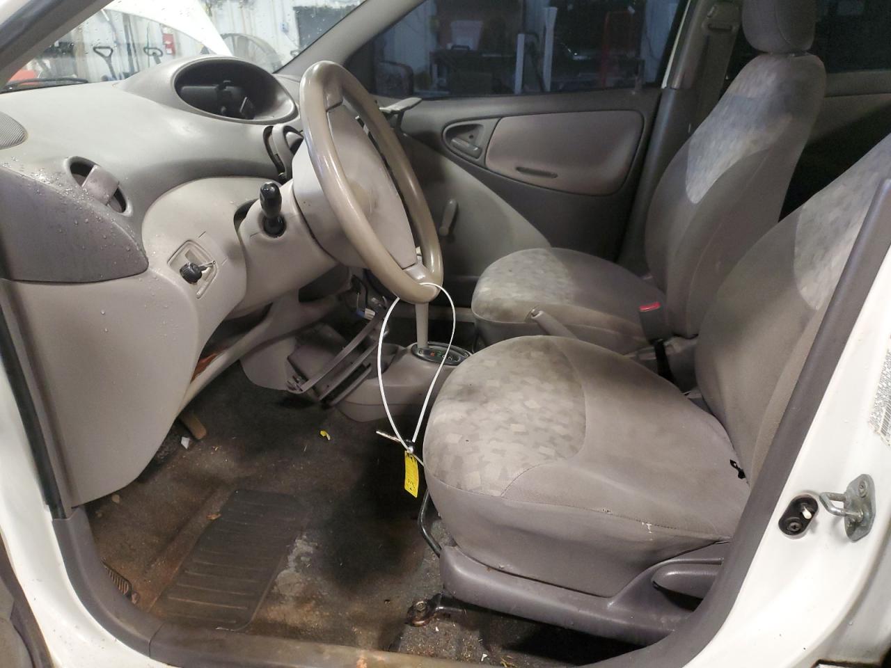 2001 Toyota Echo VIN JTDBT123610118763 Copart auction photo, rear end / side damage thumbnail 7