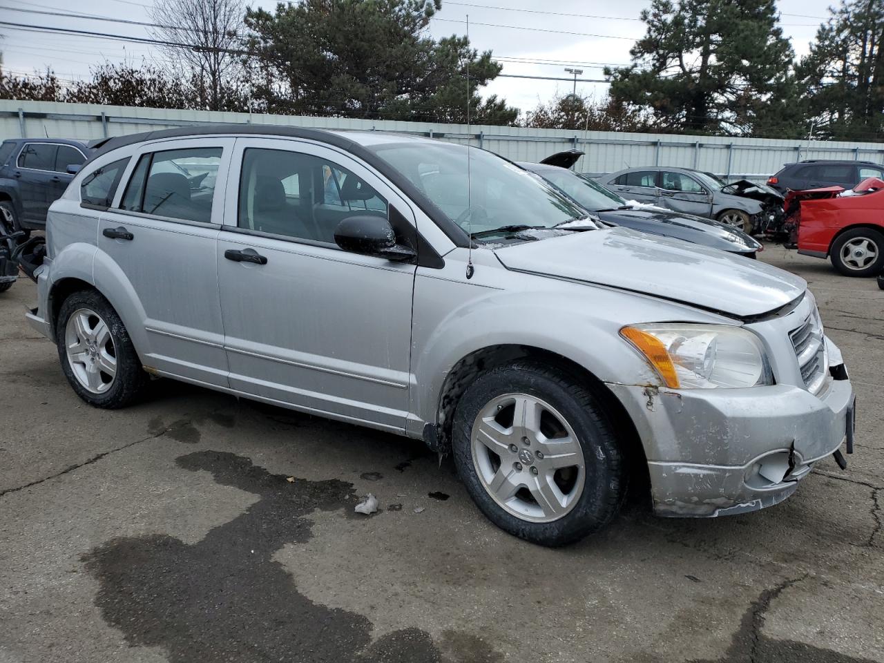 2007 Dodge Caliber VIN 1B3HB48BX7D128163 Copart auction photo, front end / rear end damage thumbnail 4