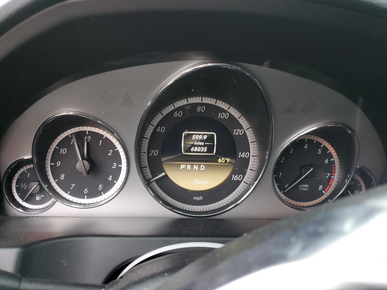2012 Mercedes-Benz E-klasse VIN WDDKJ7DB3CF158043 Copart auction photo, front end damage thumbnail 9