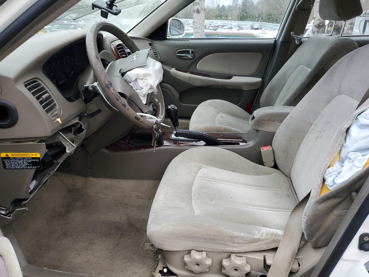 2005 Hyundai Sonata VIN KMHWF35H45A152577 Copart auction photo, front end / side damage thumbnail 7
