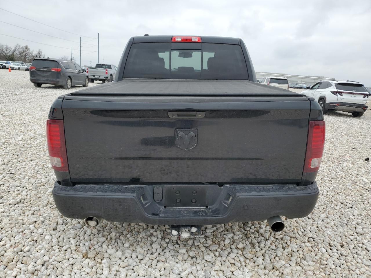 2014 RAM 1500 VIN 1C6RR7MT7ES359035 Copart auction photo, undercarriage / side damage thumbnail 6
